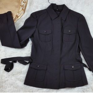 Elie Tahari Military Style Jacket